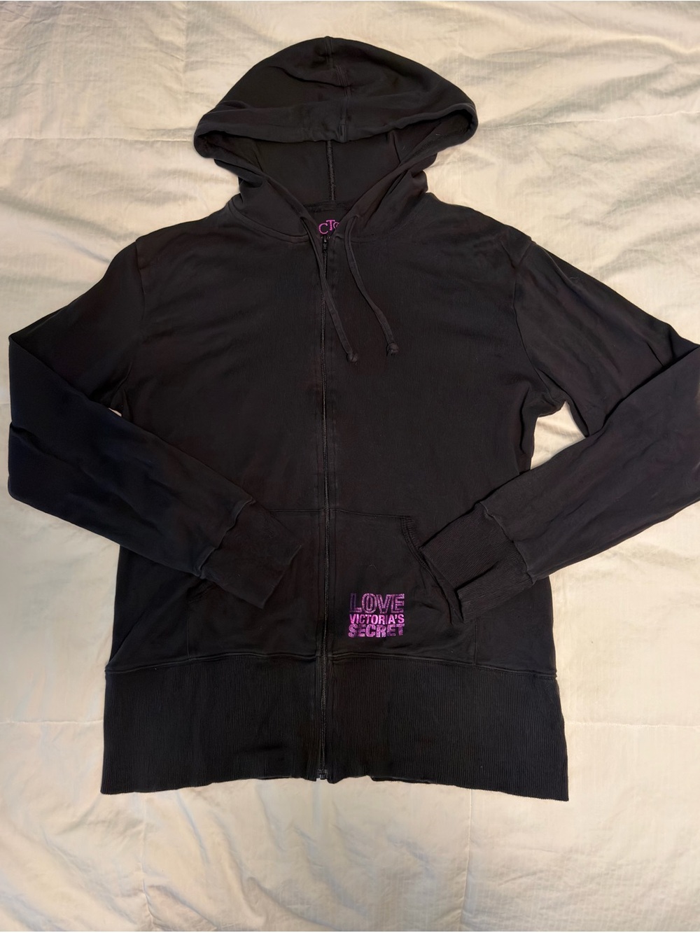 Victoria’s Secret Y2K Love Victoria’s Secret Full Zip Hoodie